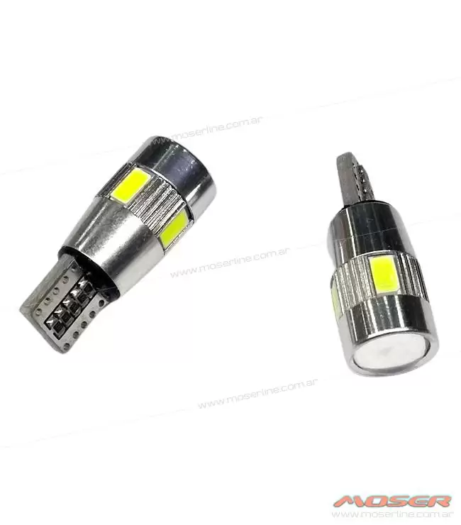 Led T10 Can Bus con lupa, LED T10 / Tubular / Plaquetas / Modulos