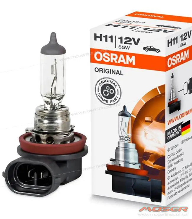 Lampara H11 Halogena 55w Para Faros Auxiliares