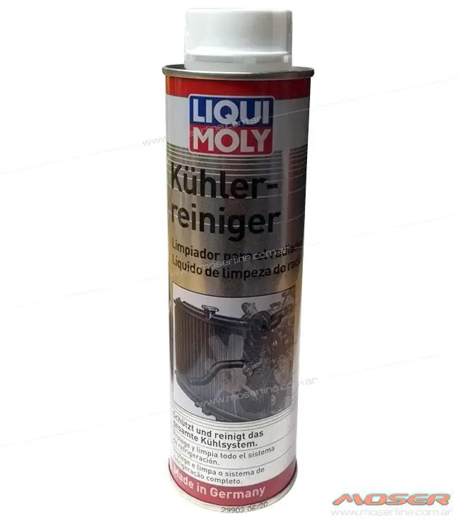 Liqui Moly Argentina - Radiator Cleaner es un producto biodegradable ideal  para limpiar eficientemente radiadores y circuitos de calefacción. ✓ 📍  Modo de uso: Agregar contenido al radiador caliente; poner en servicio