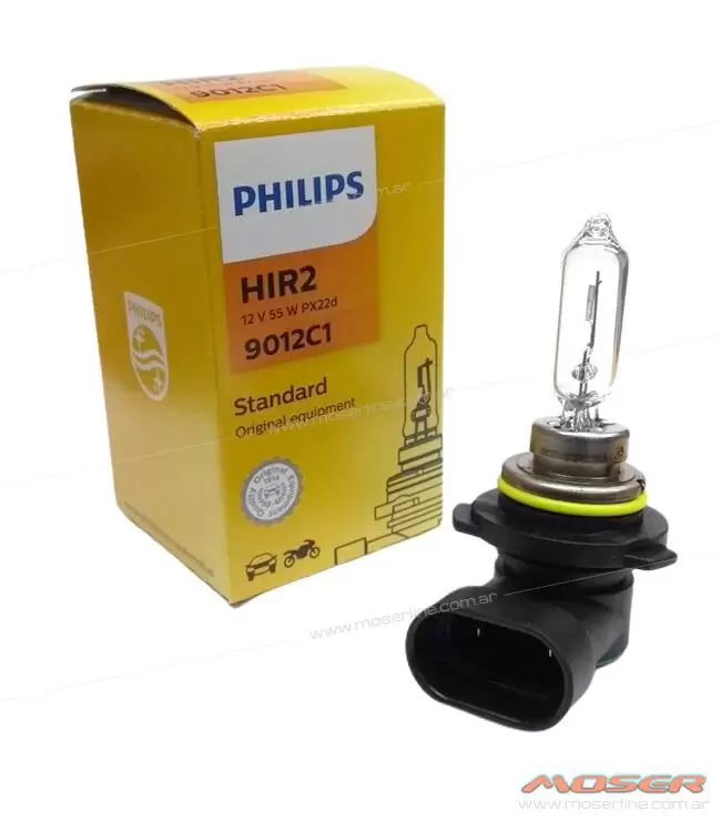 Lampara Philips HIR2 9012 12v 55w Px22d, Lamparas Halogenas Osram / Philips  / Hella / Kobo, Philips - Accesorios para Vehículos Encendido Moser /  Lamparas / Cosmética / Repuestos Autos / Rosario, Santa Fe, Argentina