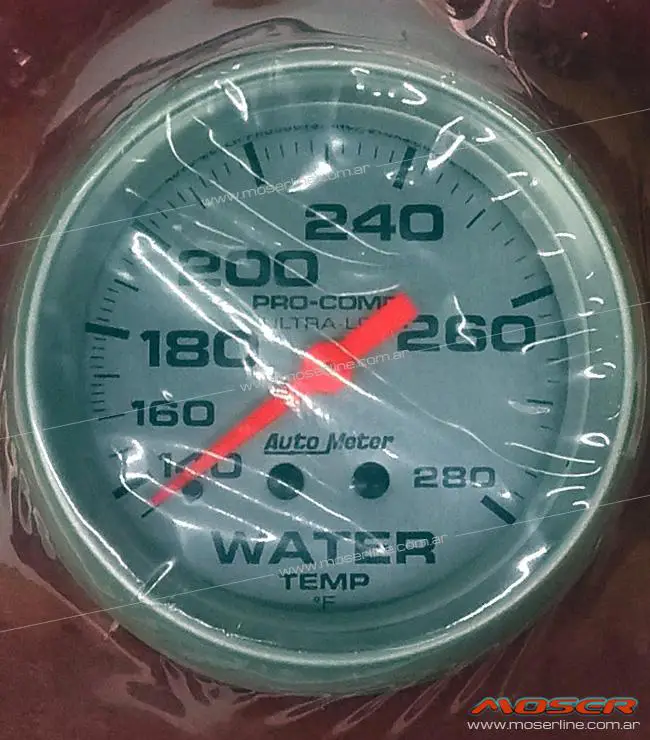 Reloj Temperatura Agua Auto