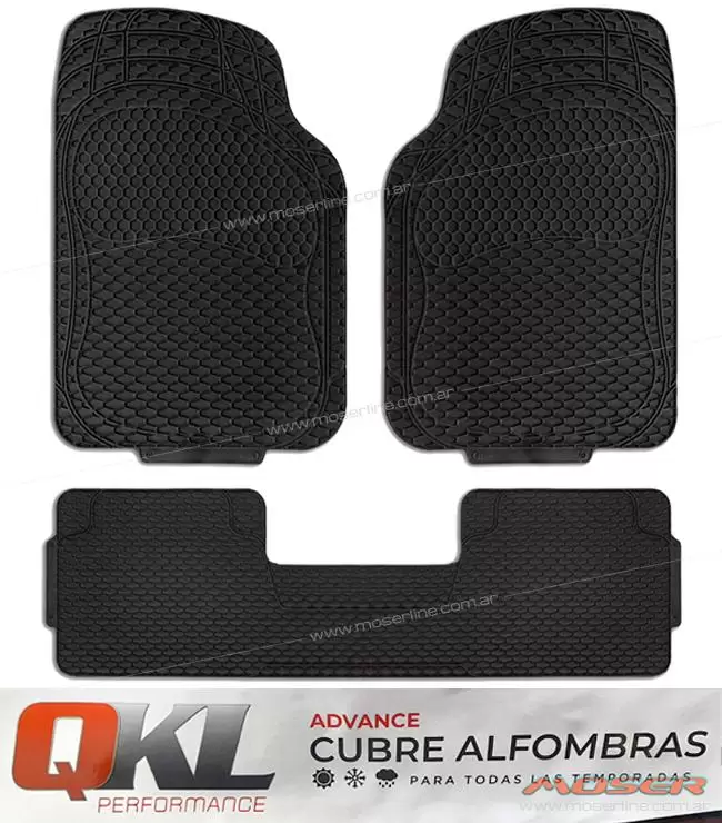 Alfombras Para Carro Universal Juego De 3 Piezas