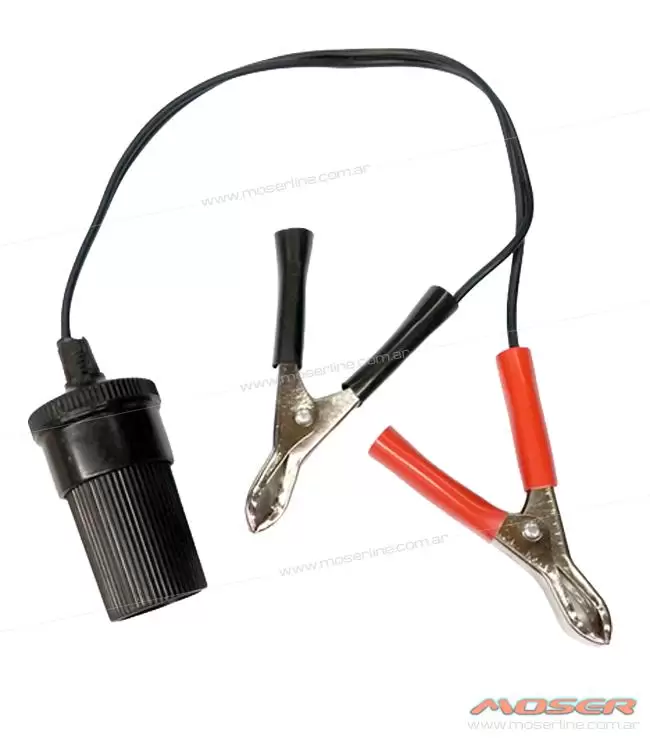 Cables de puente y pinzas de contacto de repuesto para batería de arranque  de auto portátil de 12V