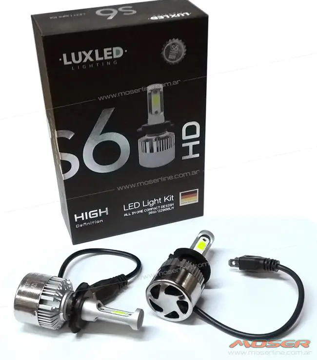 Sinceramente Umeki un millón Kit de Cree Led H7 S6 HD 22000Lm 12v 36w, Kit de Cree Led S6 HD / NeoLux,  S6 HD - Encendido Moser | Lamparas / Accesorios / Cosmética / Repuestos  Autos | Rosario, Santa Fe, Argentina