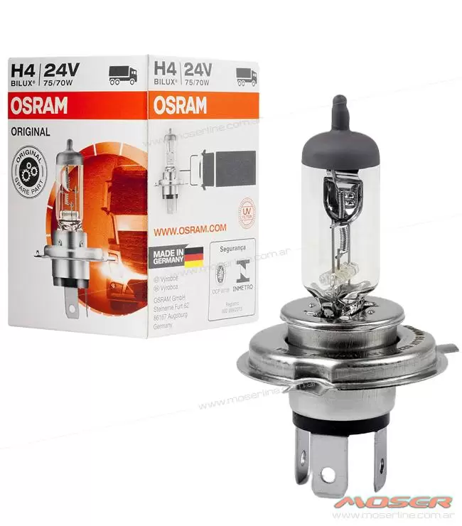 Lampara H4 12v 60/55w Philips, Lamparas Halogenas Osram / Philips / Hella /  Kobo, Philips - Accesorios para Vehículos Encendido Moser / Lamparas /  Cosmética / Repuestos Autos / Rosario, Santa Fe, Argentina