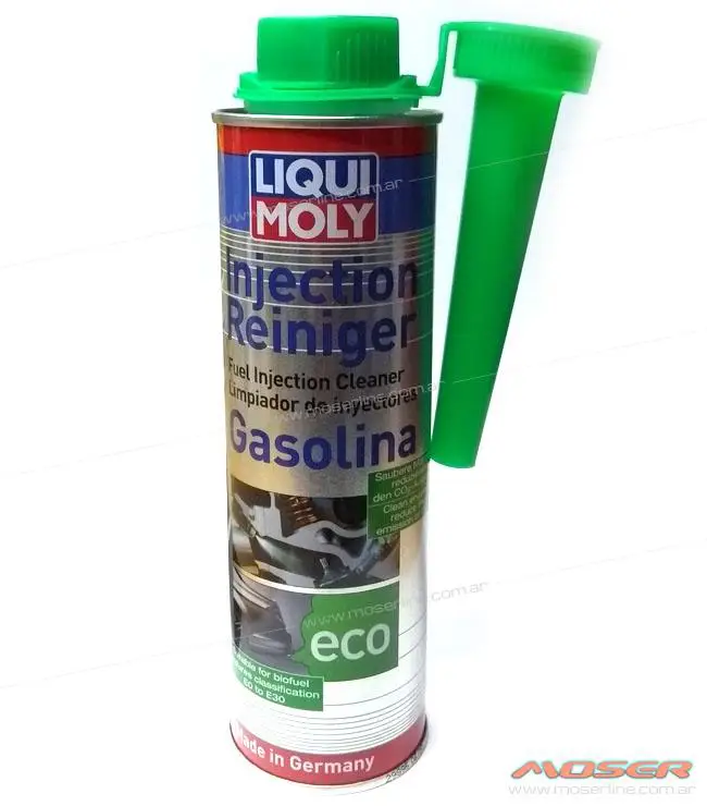 Liqui Moly / Aditivo limpiador de sistemas de inyección nafta - 300 ml /  2124 / INJECTION-REINIGER, Aerosoles / Liquidos Varios / Adhesivos, Liqui  Moly - Accesorios para Vehículos Encendido Moser / Lamparas / Cosmética /  Repuestos Autos / Rosario