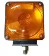 Faro Cuadrado Color Ambar Doble Faz- Baiml 1109.AA