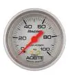 Presion aceite Orlan Rober 52mm 100psi racing plata