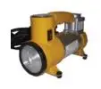 Mini Compresor Metalico con Linterna Led