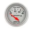 Voltimetro 12V plata linea High Comp 66mm