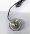 Luz LED 1 punto azul exterior