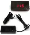 Voltimetro Digital Con Cable Para Enchufe Encendedor 12v/24v
