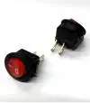 Tecla 1 Punto Mini Redonda Roja