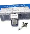 Pack X 10 Lámparas H7 Kobo 12v 55w