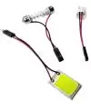 Plaqueta de Led Interior 18 COB Adhesiva con Adaptadores