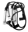Cables de Bujias Ford Ecosport 1.6 / Fiesta / Ka 1.0 2008+ / Courier 1.0 Capuchon de Metal