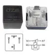 Relay 9035 Interruptor Simple con Resistencia 12V 40A