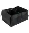 Bolso Organizador Universal Auto Camioneta Baúl 50x38x26 cm Lisa Negro