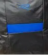 Fundas Cubre Asientos Linea Universal Completa Cuerina con Detalle Azul