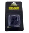Juego de tapitas de valvula tunning x 4 piezas Negras