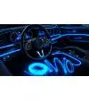 Hilo Led Neon Azul Tablero Auto 3 Metros Tipo Enchufe: Toma de Encendedor
