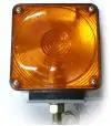 Faro Cuadrado Color Ambar Doble Faz- Baiml 1109.AA