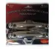 Cornamuzas cromadas - soporte de caja