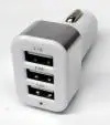 Cargador USB triple 1.0A 2.0A 2.1A