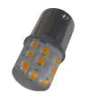 Led GEL 1 polo 21w Ambar Patas Desfazadas tipo PY21W 