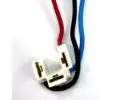 Ficha de 3 vías para Lampara H4 P43T