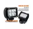 Faro LED 18W Rectangular Auto / Moto / Pickup