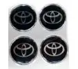 Centros de llanta Toyota 49mm en resina