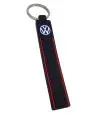Llavero Cinta de Goma con Logo Volkswagen Largo 12cm