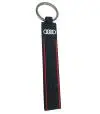 Llavero Cinta de Goma con Logo Audi Largo 12cm