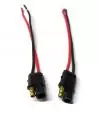 Ficha Conector de 2 Vías Inyectado Macho y Hembra 