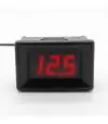 Voltímetro Digital para Empotrar 34mm x 20mm / 2,3v-30v display / Números Rojos