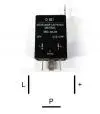 Destellador electrónico 24V 3 terminales