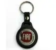 Llavero plástico y resina logo Fiat