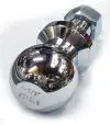 Bocha trailer / Esfera metálica cromada 1 x 7/8
