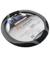 Cubrevolante PVC Negro Microperforado Con Gris de 38cm