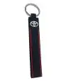 Llavero Cinta de Goma con Logo Toyota Largo 12cm