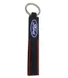 Llavero Cinta de Goma con Logo Ford Largo 12cm