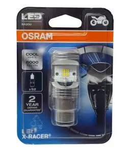Lampara Led Moto S2 12v BA20d Osram LED X-Racer Culote Bosch 6000k Cool White