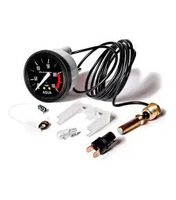 Reloj Medidor Temperatura De Agua Negro Orlan Rober 52mm