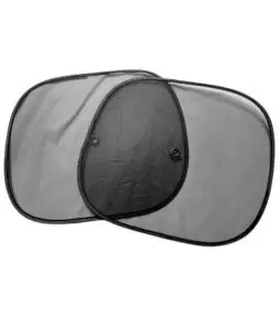 Juego de Cortinas plegables con ventosas 44x38 cm