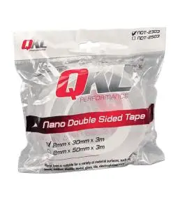 Cinta Nano Doble Adhesiva Transparente 2mm X 30mm X 3mts
