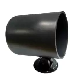 Carcaza para Instrumental 52mm Plástica Negra