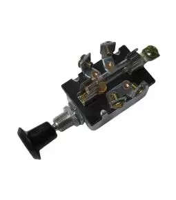 Llave de luces de tirar 2 puntos con fusible