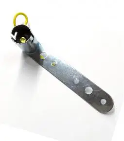 Portalámpara Chapa 1 Polo Soporte Metálico