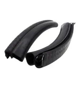 Salvapuertas tipo Burlete de Goma x 2 Motora PVC - Largo 14cm